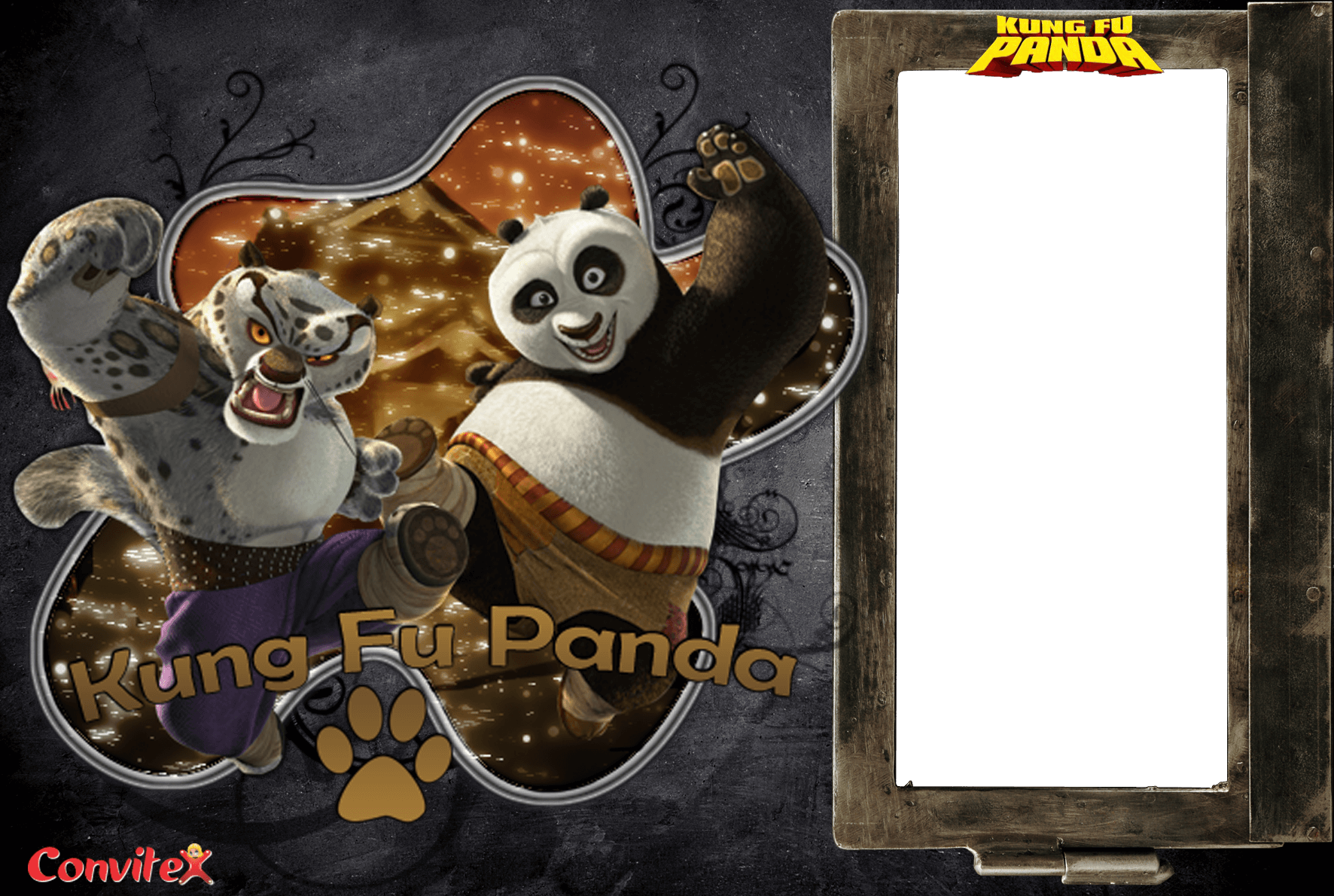 Marco de Foto Kung Fu Panda 4